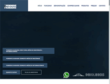 Tablet Screenshot of dvdkaraoke.com.br